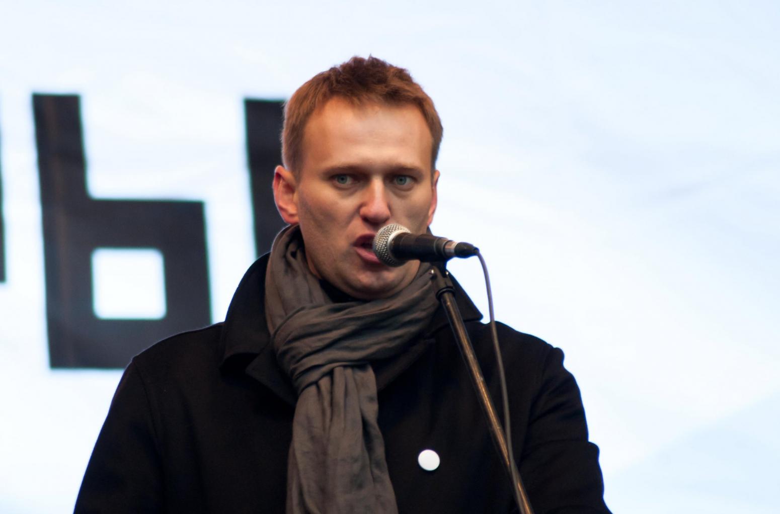 Алексей Навальный чб