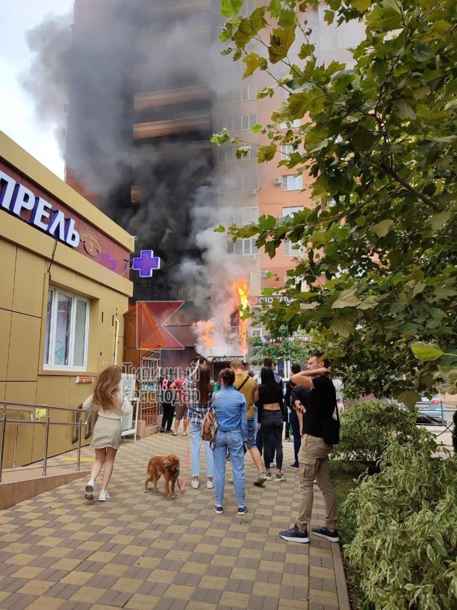 Пожар на ул Восточно Кругликовская вчера