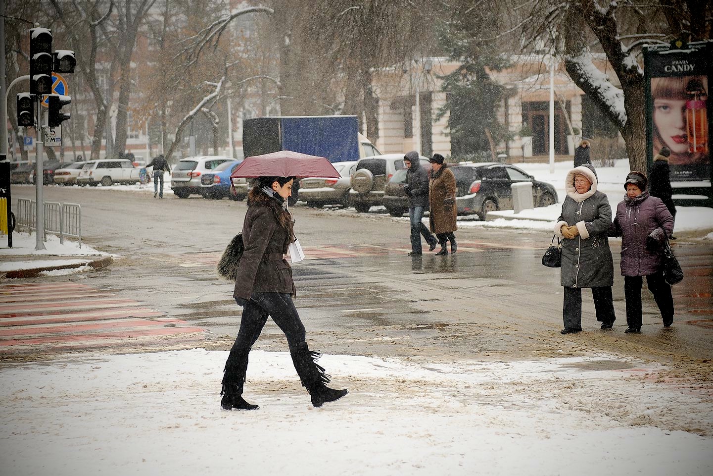 Мокрый снег Краснодар